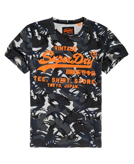 Superdry Shirt Shop Camo T-Shirt Shirt Shop Camo T-Shirt