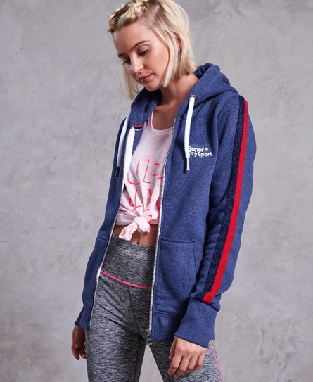 Superdry Diamond Label Zip Hoodie Diamond Label Zip Hoodie