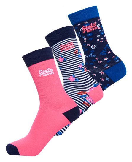 Superdry Bella Ditsy Socks Triple Pack Bella Ditsy Socks Triple Pack