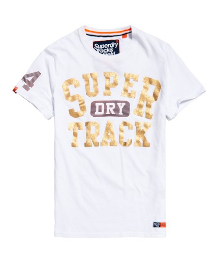 Superdry Track and Field Metallic -T-paita Track and Field Metallic -T-paita