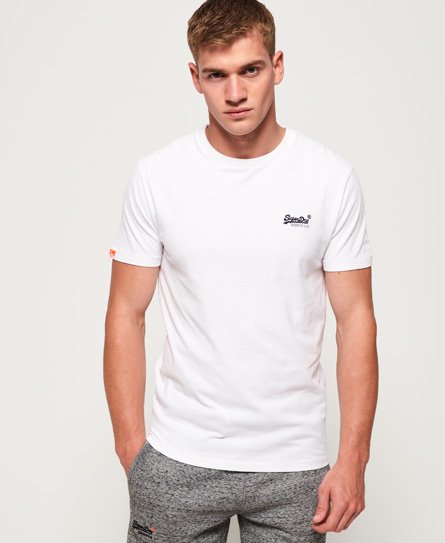 Superdry T-shirt brodé Vintage Orange Label T-shirt brodé Vintage Orange Label112313