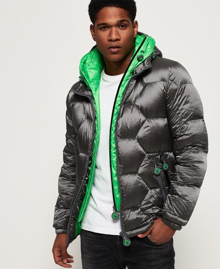 Superdry Hex Tech Racer Daunen-Steppjacke Hex Tech Racer Daunen-Steppjacke