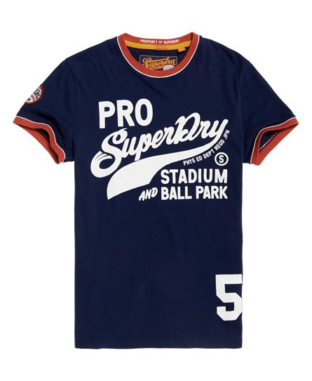 Superdry Pitch Field Ringer T-Shirt Pitch Field Ringer T-Shirt