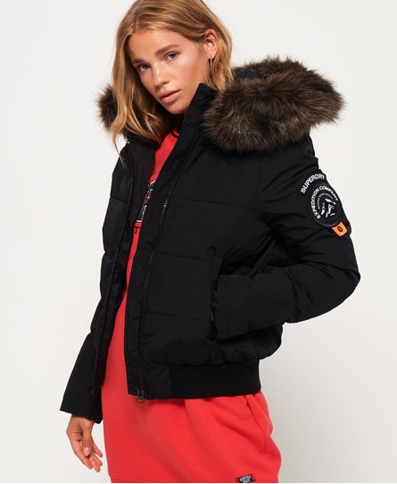 womens bomber jacket with hood