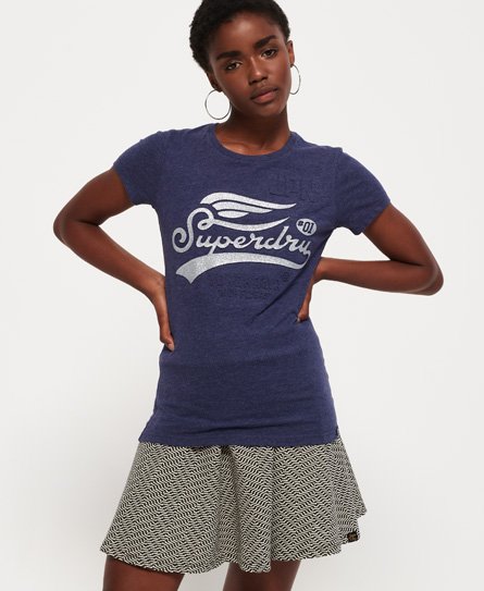Superdry T-shirt à logo en relief High Flyers T-shirt à logo en relief High Flyers