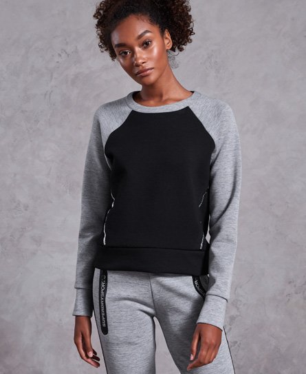 Superdry Core Gym Tech Panel Crew Jumper Core Gym Tech Panel Crew Jumper
