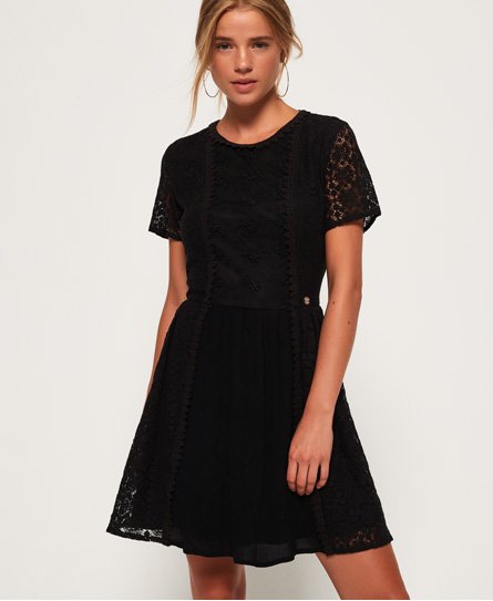 ella lace skater dress