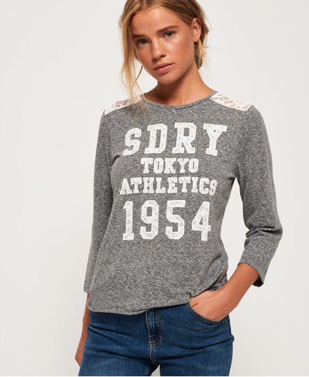 Superdry Kimberley Lace Graphic Top Kimberley Lace Graphic Top106765
