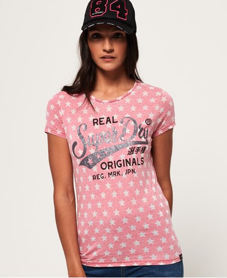 Superdry Burn Out Star T-Shirt Burn Out Star T-Shirt82594