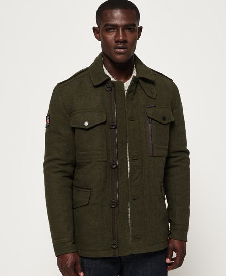 Superdry Tito Four Pocket Wool Jacket Tito Four Pocket Wool Jacket