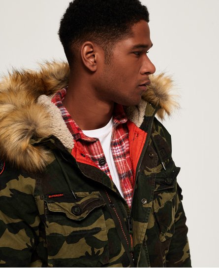 Superdry rookie heavy hot sale weather parka jacket