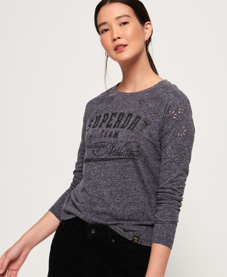 Superdry Kara Broderie Top Kara Broderie Top