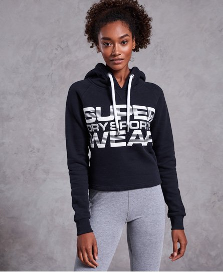 Superdry Block Repeater Diagonal Hoodie Block Repeater Diagonal Hoodie