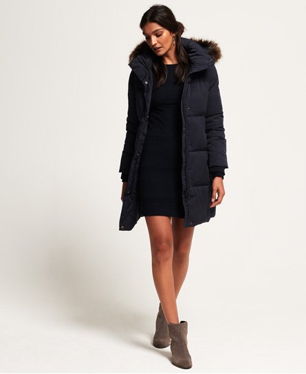 superdry hooded cocoon parka