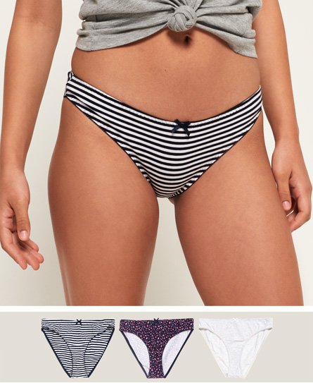Superdry Lot de trois slips Super Standard Lot de trois slips Super Standard