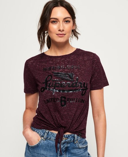 Superdry Icarus Burnout Knot T-Shirt Icarus Burnout Knot T-Shirt