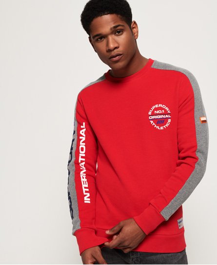 Superdry Trophy driekleurige sweatshirt Trophy driekleurige sweatshirt118432