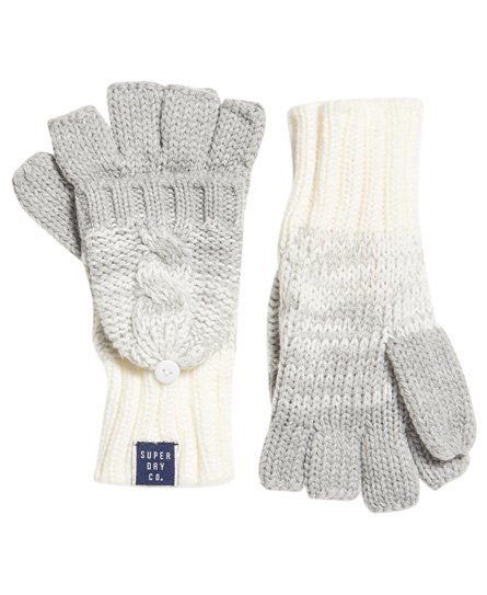 Superdry Mitones en punto trenzado Clarrie Mitones en punto trenzado Clarrie