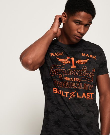 Superdry High Flyers Low Roller Camo-T-skjorte High Flyers Low Roller Camo-T-skjorte112374