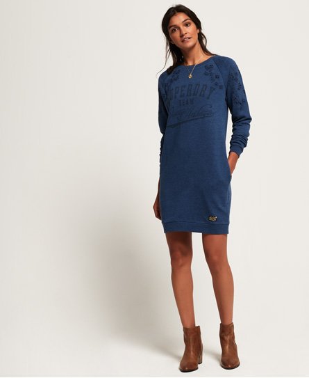 Superdry Robe sweat brodée Luna Robe sweat brodée Luna