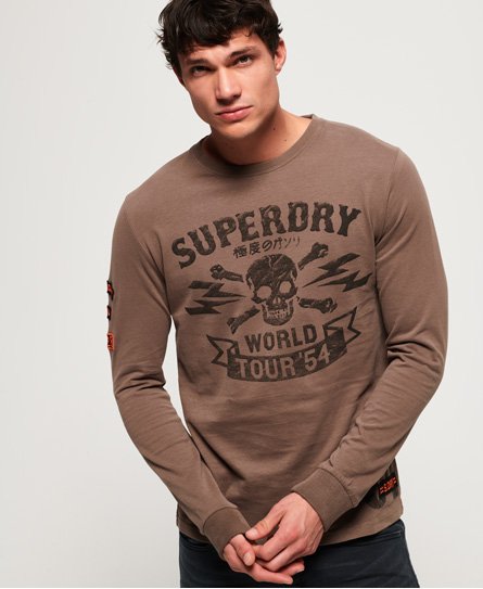 Superdry Μακρυμάνικο T-shirt World Tour Μακρυμάνικο T-shirt World Tour84422