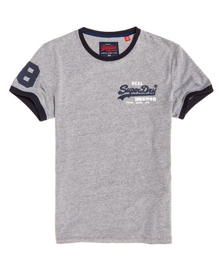 Superdry Vintage Logo Ringer-T-skjorte Vintage Logo Ringer-T-skjorte
