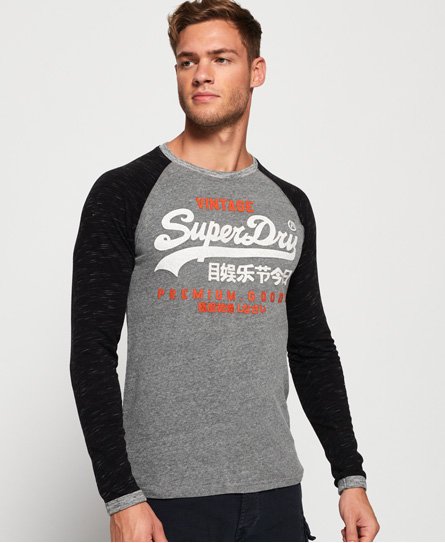 Superdry Premium Goods Raglan Long Sleeve T-Shirt Premium Goods Raglan Long Sleeve T-Shirt79417