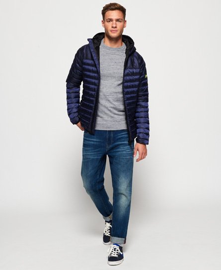 Superdry clarendon down cheap hooded jacket