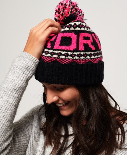Superdry Jenna Fairisle Beanie Jenna Fairisle Beanie
