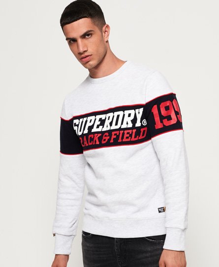 Superdry Trójkolorowa bluza Drop Track Trójkolorowa bluza Drop Track89096