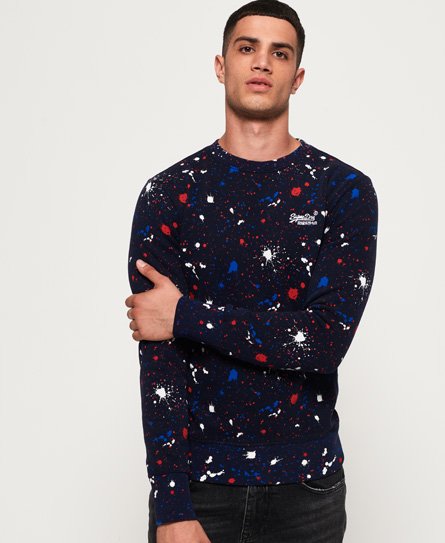 Superdry Splatter Sweatshirt Splatter Sweatshirt