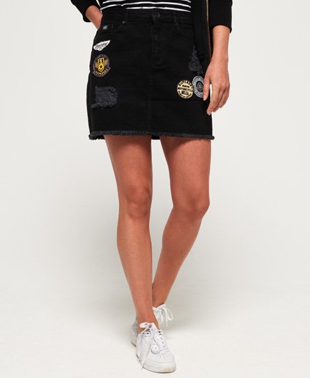 Superdry Denim Micro minikjol Denim Micro minikjol