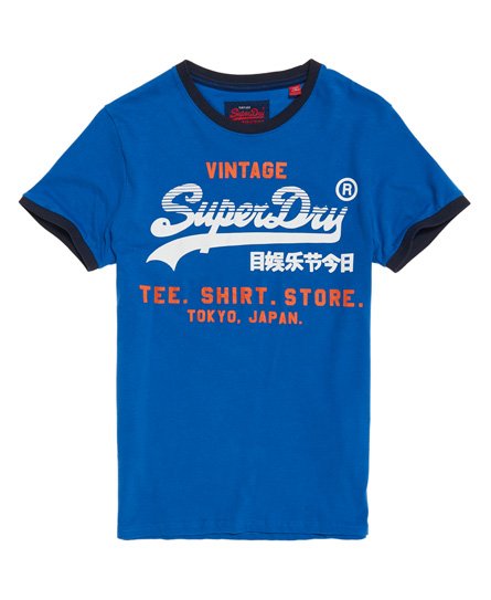 Superdry Shirt Shop Retro Ringer T-Shirt Shirt Shop Retro Ringer T-Shirt108802