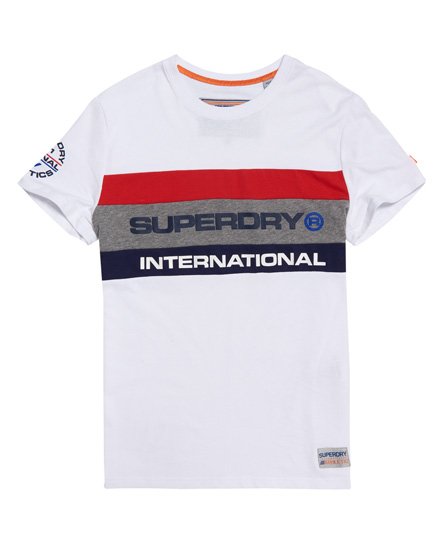Superdry Trophy Tri Colour T-Shirt Trophy Tri Colour T-Shirt