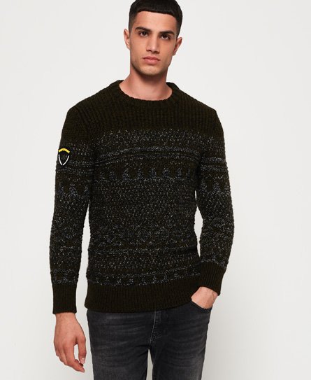 Superdry Blackstone-genser med rund hals Blackstone-genser med rund hals