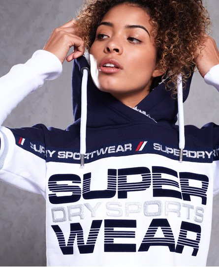 Superdry Block Repeater Hoodie Block Repeater Hoodie