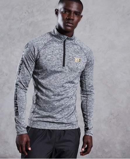 Superdry Performance Reflective Half Zip Top Performance Reflective Half Zip Top
