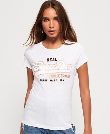 Superdry Vintage Logo Duo Foil T-Shirt Vintage Logo Duo Foil T-Shirt
