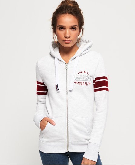 Superdry Premium Luxe Zip Hoodie Premium Luxe Zip Hoodie