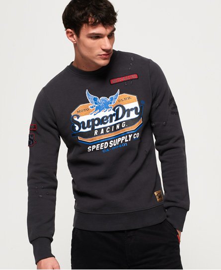Superdry Custom 1334 jumper Herre Gensere Superdry Custom 1334 T skjorte Herre T skjorter