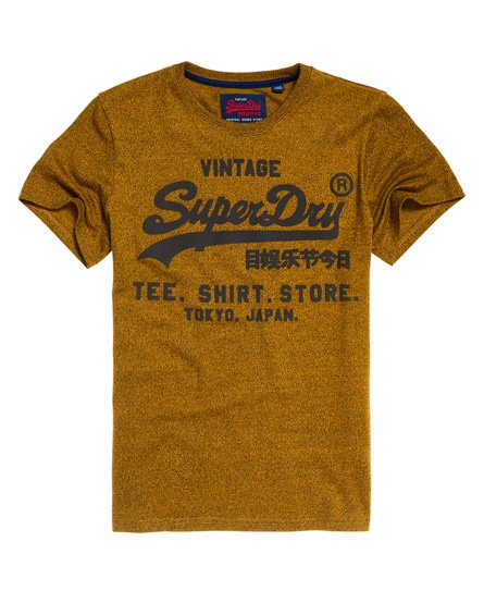 duo 1st t-shirt logo vintage T Einfarbig, und   Langarm Shirts gestreift Herren Superdry