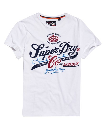 Superdry Regent Street Flagship-T-skjorte Regent Street Flagship-T-skjorte