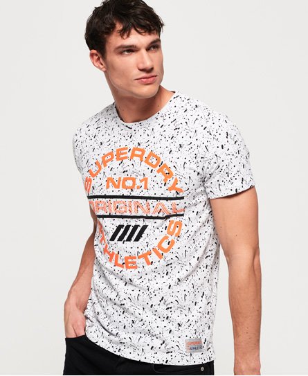 Superdry T-shirt Trophy z plamistym nadrukiem T-shirt Trophy z plamistym nadrukiem146277