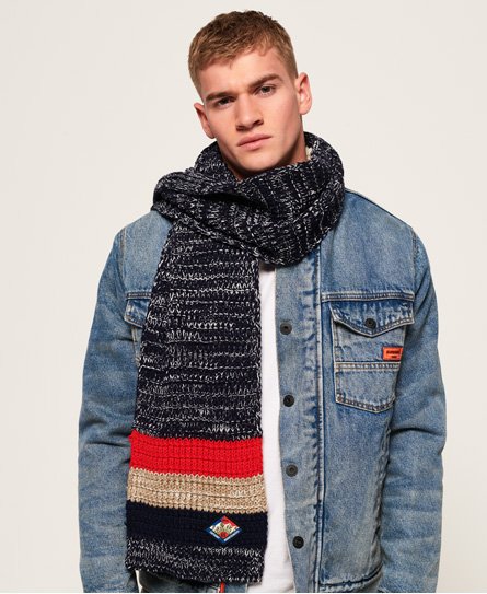 Superdry Summit sjaal met strepen Summit sjaal met strepen99339
