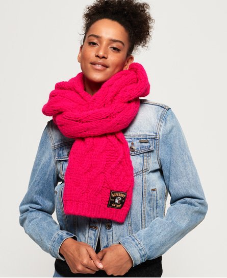 Superdry Chic Regal Cable Scarf Chic Regal Cable Scarf