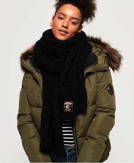 Superdry Chic Regal Cable Scarf Chic Regal Cable Scarf