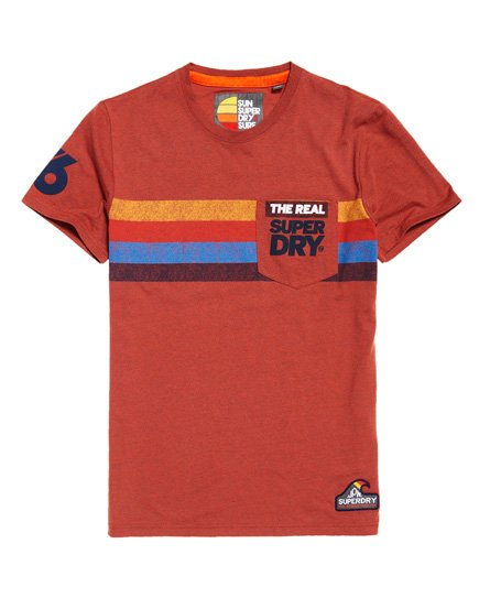 Superdry Malibu Grit Mid Weight T-Shirt Malibu Grit Mid Weight T-Shirt