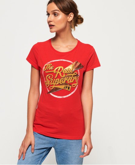 Superdry T-shirt brillant Real T-shirt brillant Real78320