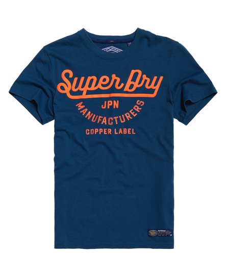 Superdry Built To Last Heritage Classic T-skjorte Built To Last Heritage Classic T-skjorte