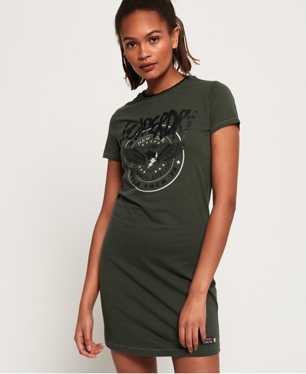 Superdry Slim T-shirtjurk Slim T-shirtjurk